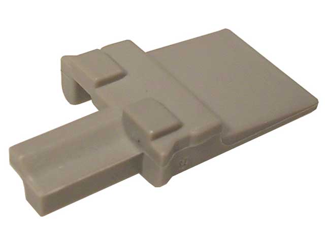 W2PA - DT Series - Wedgelock for Pin Receptacle - A Key, Gray