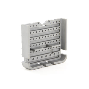 WB-64PA - DRB Series - 64 Pin Receptacle Wedgelock - A Key, Gray