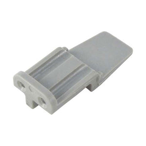 WM-2SA - DTM Series - 2 Socket Plug Wedgelock - A Key, Gray