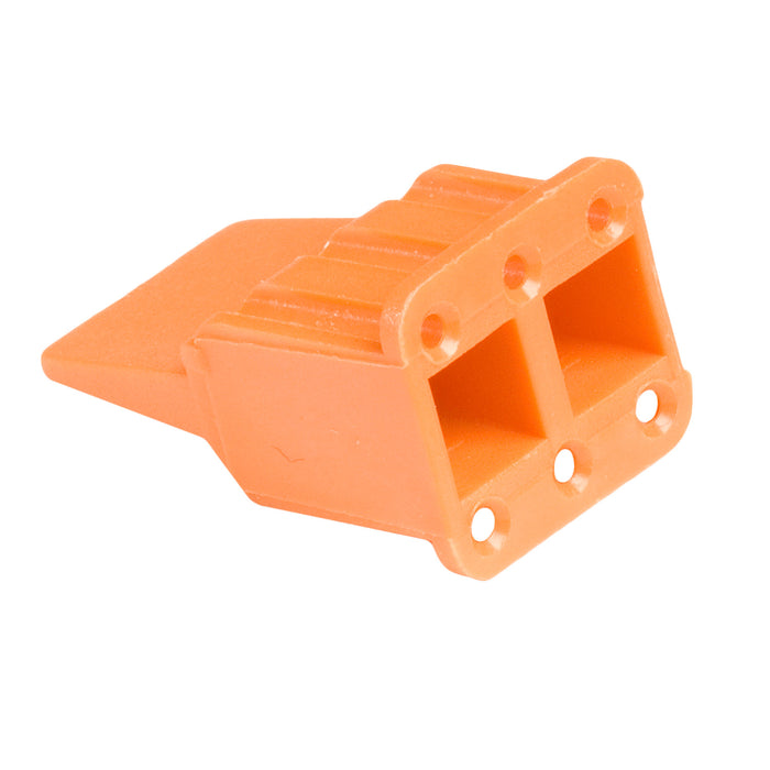WM-6S - DTM Series - 6 Socket Plug Wedgelock - Orange