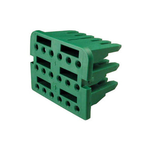 WV-18S - DTV Series - 18 Cavity Plug Wedgelock - Green