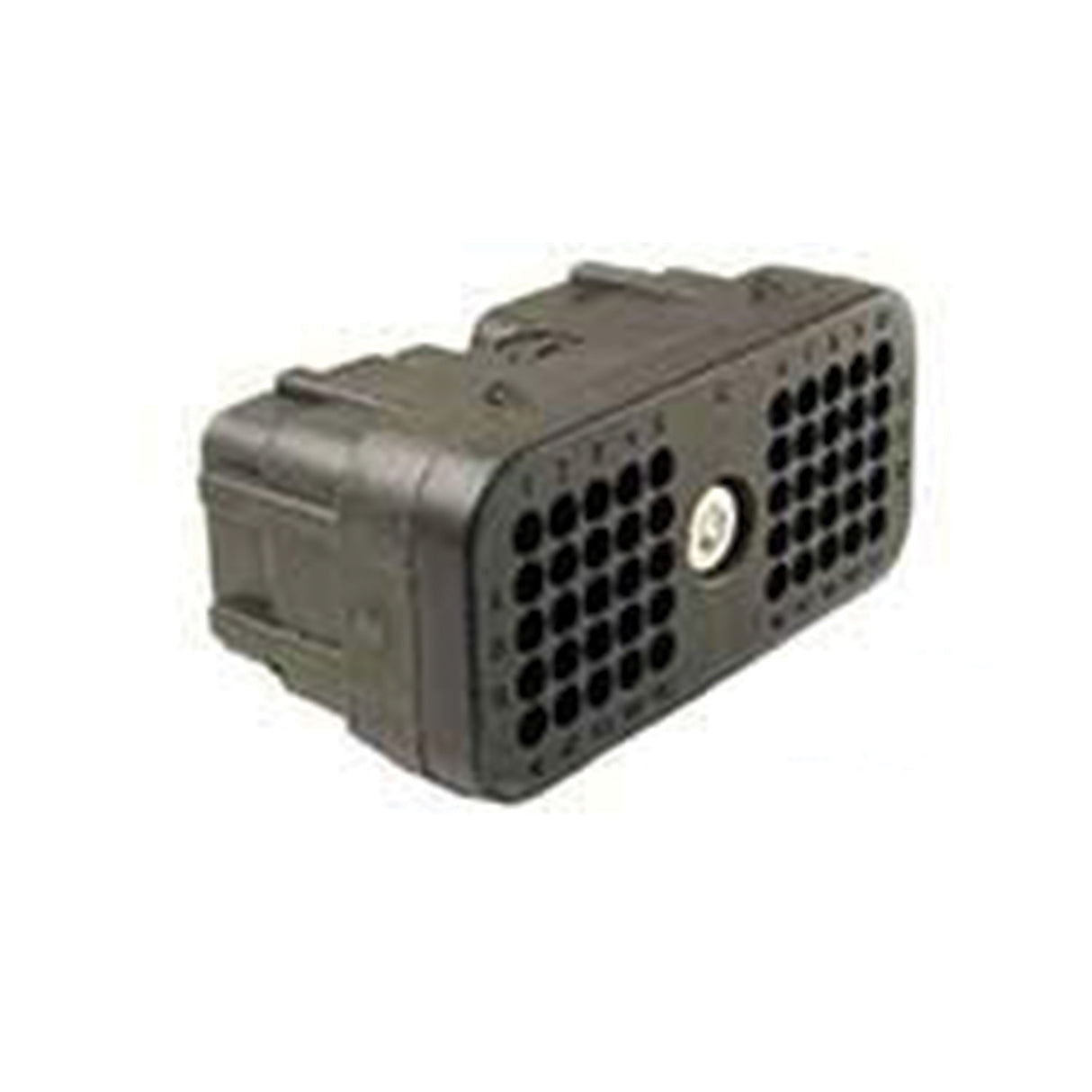 DRC26-50S02 - DRC Series - 50 Cavity Plug -  02 Key, In-line, Black