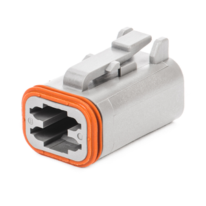 DT06-4S - DT Series - 4 Socket Plug - Gray